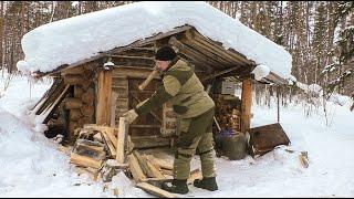 В избушке как на даче. Отпилил денег.