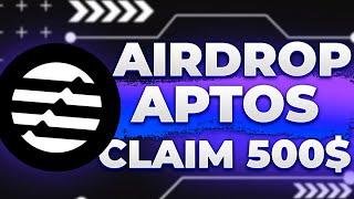 NEW CRYPTO AIRDROP CLAIM 500 Aptos TOKEN INVEST PROJECT 2024