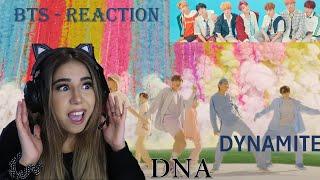 FIRST TIME WATCHING BTS - KPOP l DNA l DYNAMITE l REACTION