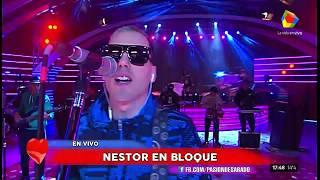 El show completo de Néstor en Bloque en Pasión de Sábado