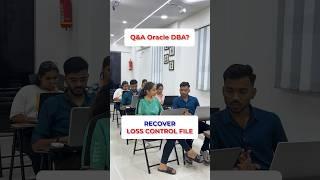 How can we recover the loss control file ? | Oracle DBA Question & Answer | Learnomate Technologies