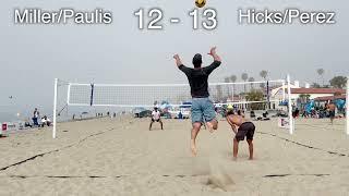 Raffe Paulis/Brian Miller -vs- Brandon Hicks/Diego Perez | Santa Barbara CBVA Open