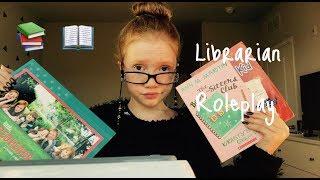 ASMR~Librarian Roleplay + REAL NAME REVEAL || Hanna’s Custom Video