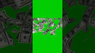 Money Fall | Green Screen