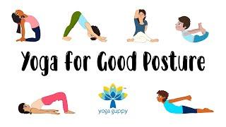 Yoga for Good Posture for Kids | Strong Back | Yoga for Children | Yoga Guppy