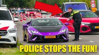 Modified Cars Leaving Carshow - POLICE STOPS THE FUN!