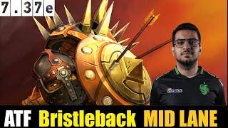  ATF [Bristleback] MIDLANE 7.37e - DOTA 2 HIGHEST MMR MATCH#dota2 #dota2gameplay