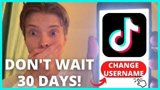 How To Change Username On TikTok Without Waiting 30 Days (NEW WAY)