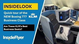 InsideLook |  KLM's BEST Business Class seat yet | Boeing 777-200