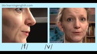 English Pronunciation  Voiceless Consonant - /f/ - 'fat', 'coffee' and 'fluff'