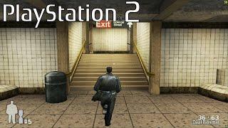Max Payne 2001 PS2 Gameplay 60FPS - PCSX2