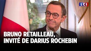 Bruno Retailleau, ministre de l'Intérieur, invité de Darius Rochebin