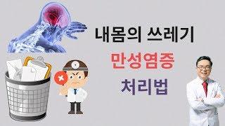 내몸의 쓰레기 만성염증 처리법. 쌓으면 큰일난다. 슬기롭게 배출하라