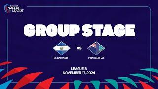 El Salvador vs Montserrat | 2024/25 Concacaf Nations League