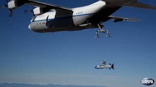 DARPA Gremlins Program Demonstrates Airborne Recovery