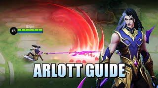 THE LONE LANCER ARLOTT GUIDE - MOBILE LEGENDS