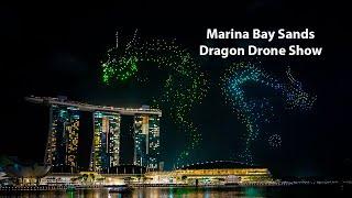 Spectacular Drone Show at Marina Bay