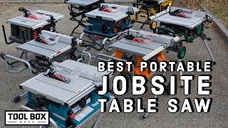 Best Portable Job Site Table Saw - Head-2-Head