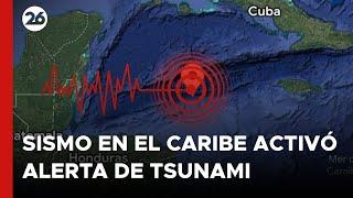SISMO en el CARIBE ACTIVÓ ALERTA de TSUNAMI