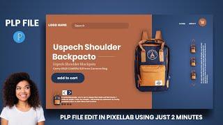 Free plp file||banner plp file||no password||web banner design on pixellab