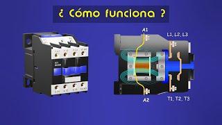 Cómo Funciona un Contactor Bien Explicado | Partes y Funcionamiento