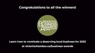 2022 Greater Victoria Chamber of Commerce Award Winners