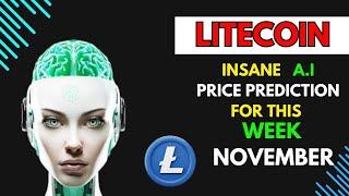 Insane LITECOIN LTC Price Prediction for THIS WEEK by A.I