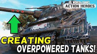 World of Tanks: Action Heroes || Creating Overpowered Tanks! || Update 6.0