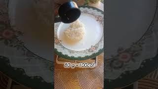 Calories in white boiled rice | #weightlossjourney #weightloss #weightlossrecipes