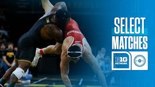 Select Matches: Stanford at Iowa | Big Ten Wrestling | 11/9/24