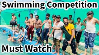 Swimming Competition at Swimming Pool  | Snoker khali  | Yasir Riaz vlog