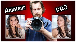 Amateur vs Pro Photographer. What no-one is telling you.