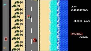 Road Fighter NES/Famicon TAS (4:49.76)