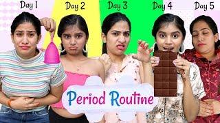 Honest PERIOD ROUTINE Every Girl Must Follow ... | #PeriodHacks #fun #Anaysa