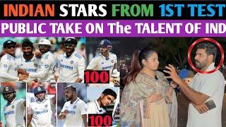 INDIAN  STARS FROM 1ST TEST PUBLIC TAKE ON The TALENT OF INDPAKISTANI SHOCKING REACTIONS