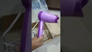 Unboxing Philips Hair Dryer  Affordable & Travel Friendly 