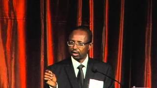 Suleiman Ismail Bolaleh at the Center for Justice & Accountability Annual Dinner