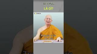 Hiểu đúng và hiểu sai về BUÔNG BỎ #shorts  #gosinga