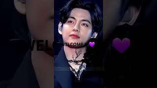 WELCOME V  #v#bts#army#forever#edits