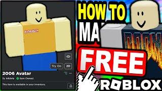 FREE 2006 Classic Roblox Avatars! HOW TO MAKE THEM! (ROBLOX 100% FREE AVATAR TRICKS)