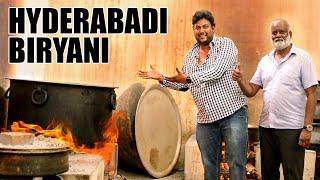 World famous Hyderabad Biryani making |  Hyderabads Oldest Hotel - Niagara