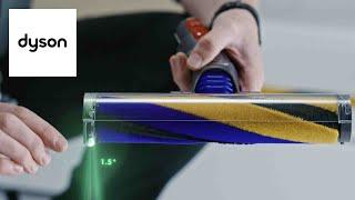 How the laser works on the Dyson V15 Detect™ vacuum