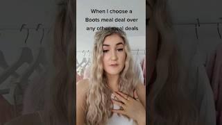 boots meal deals are superior  #shorts | Claudia Greiner