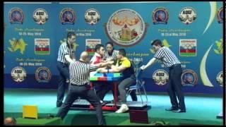 DISABLED MEN RIGHT 90KG   AYDIN, OMER TURKEY 3505 vs ARTEM, PYSMAK UKRAINE 3329