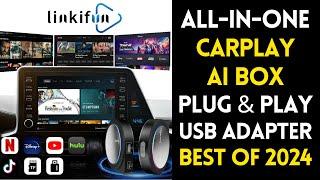 All-in-One CarPlay AI Box USB Adapter 2024  |  Linkifun GT6 Pro  |  UNBOXING REVIEW