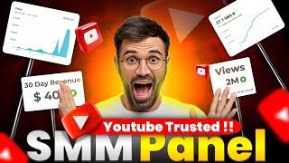 The Most Trusted YouTube Smm panel | YouTube NonDrop subscribers & watchTime at Affordable Price