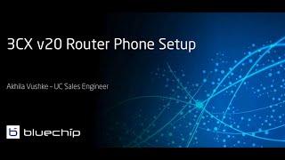 Setting Up an SBC Router Phone for 3CX V20: Step-by-Step Guide