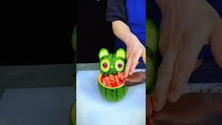 Watermelon MagicFun & Fresh Bites #shorts #watermelon #plater