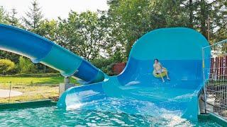 Smallest Halfpipe Water Slide in the World? Fårup Sommerland