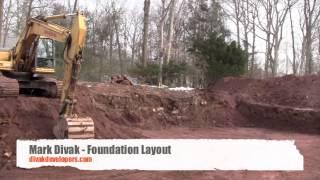 Custom Home Builder Tips - (Foundation Layout) - Divak Developers